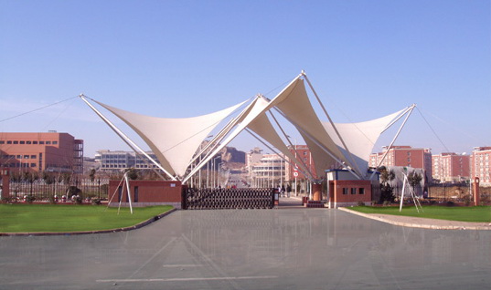 屋頂花園膜結(jié)構(gòu)